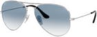 Aviator Large Metal - Crystal Gradient Light Blue